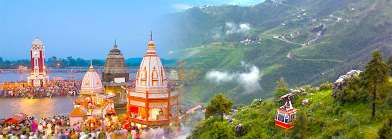 Rishikesh and Mussoorie Tour Package From Delhi