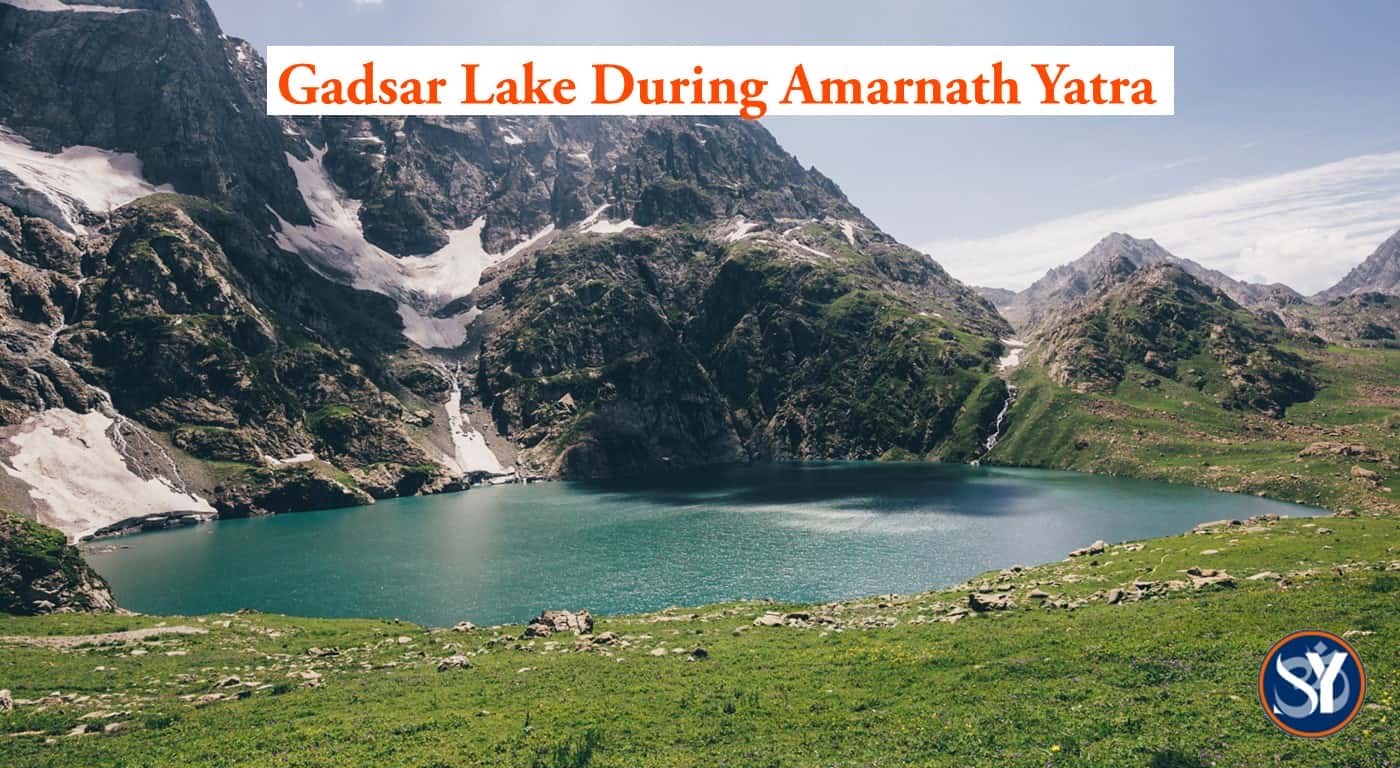 Gadsar Lake During Amarnath Yatra