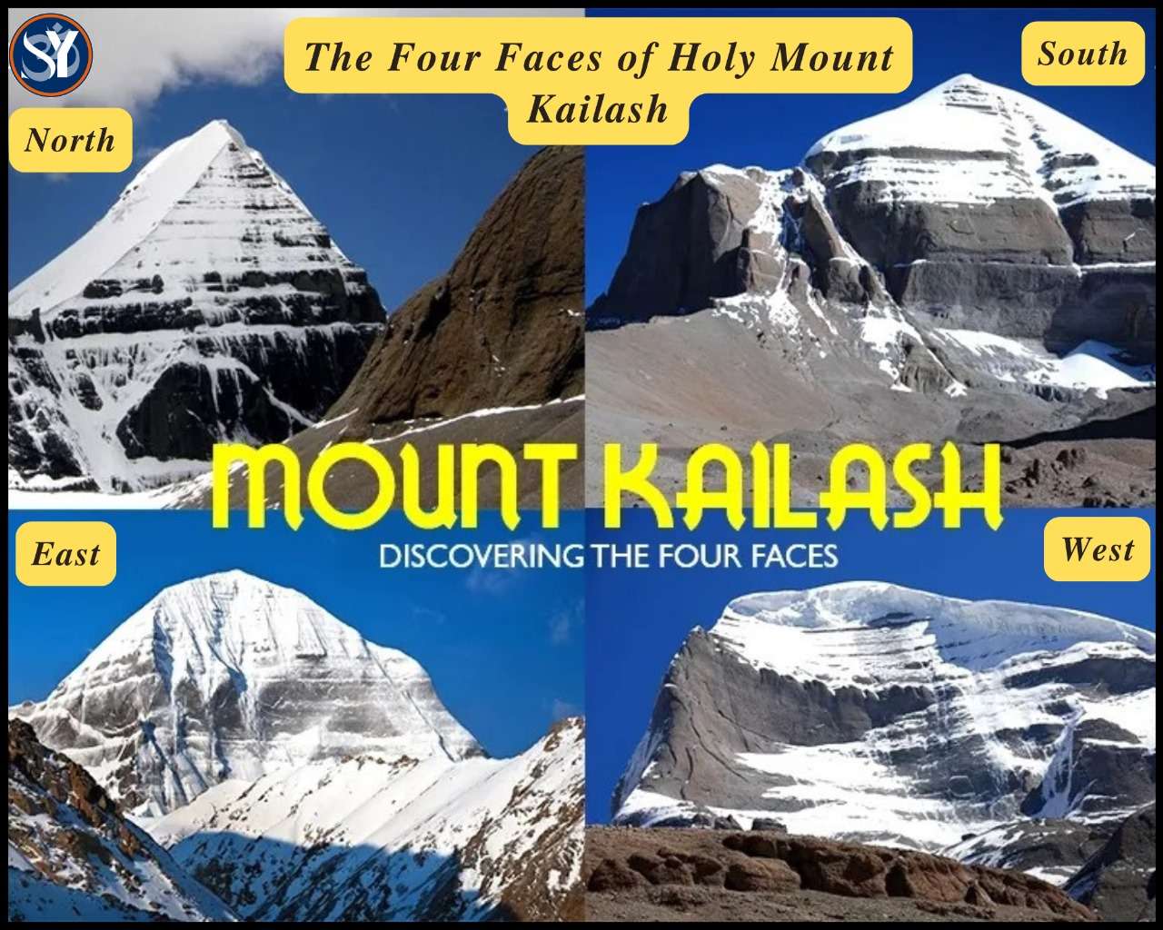 The Four Faces of Holy Mount Kailash