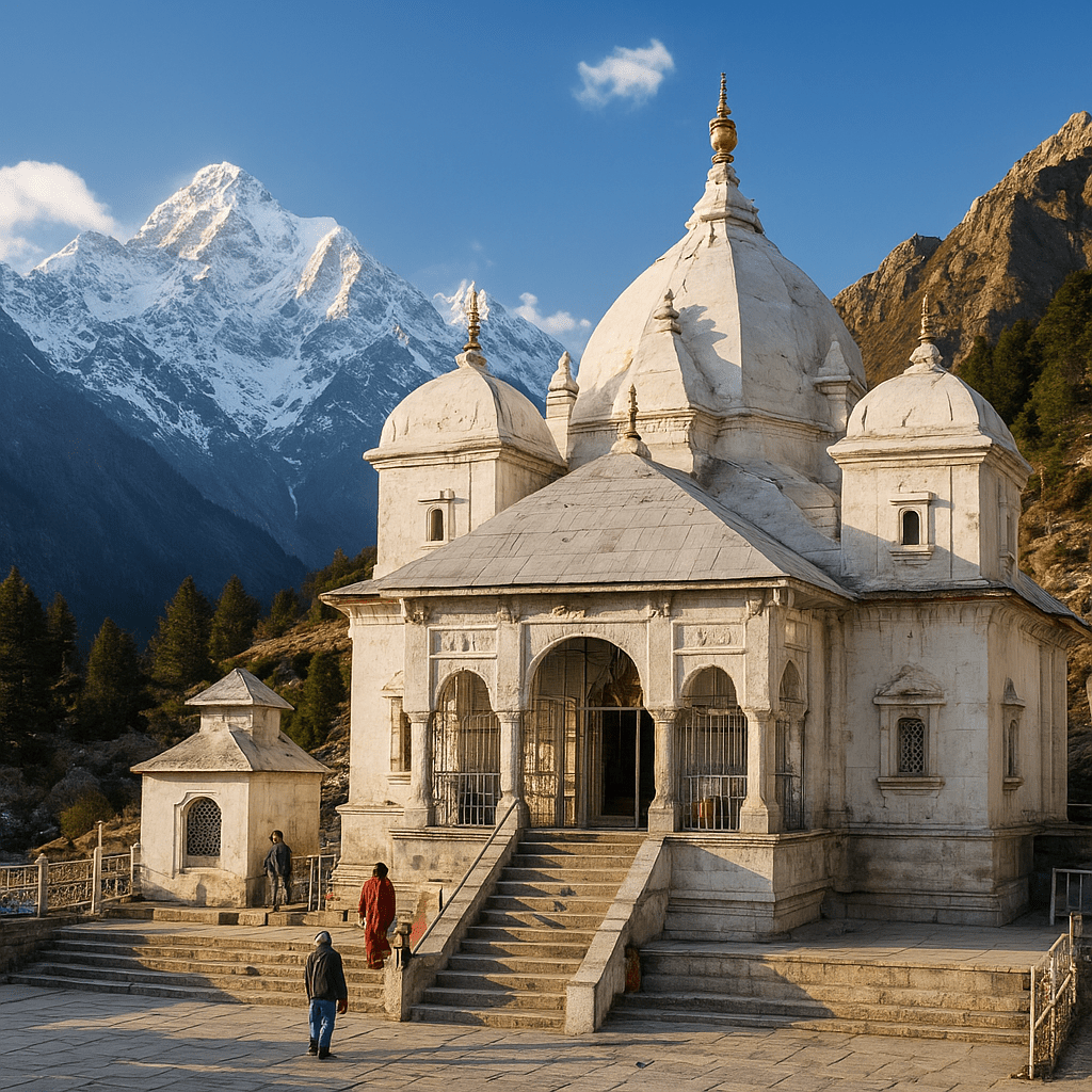 Mythology of Gangotri Temple: Spiritual Depths of a Luxury Char Dham Yatra Package 2 ChatGPT Image Aug 23 2025 01 36 50 PM