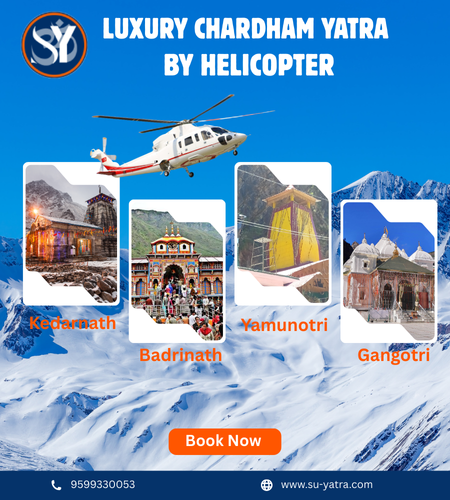 LUXURY CHARDHAM YATRA PACKAGE BY HELICOPTER 2026