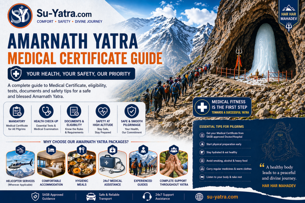 Amarnath Yatra Medical Certificate Guide